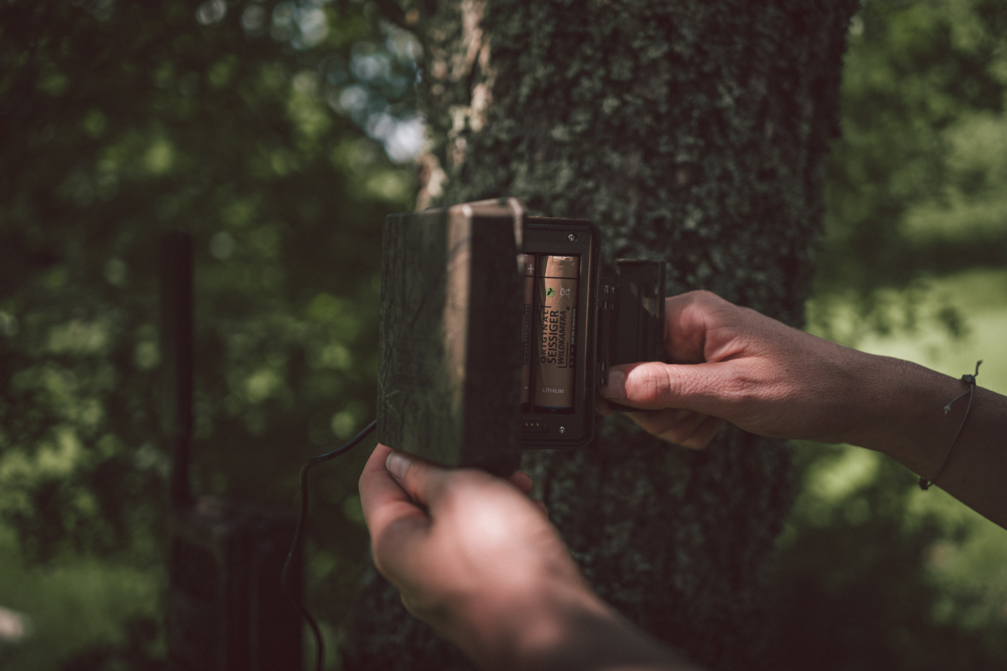 Externer Akkupack für Wildkameras