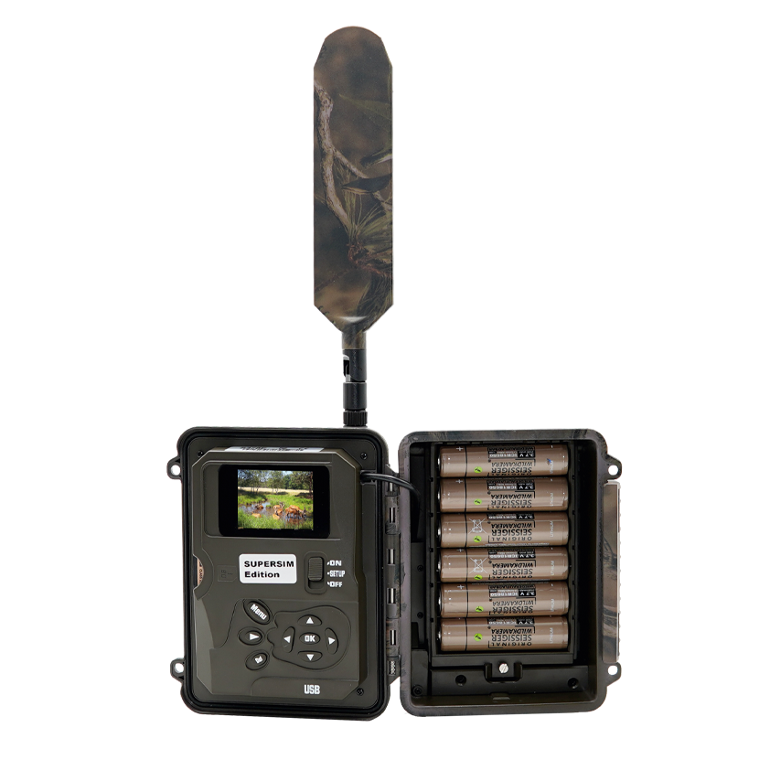 SEISSIGER Special-Cam LTE "Weißblitz" - SUPERSIM-Edition inkl. 18650 Akkus